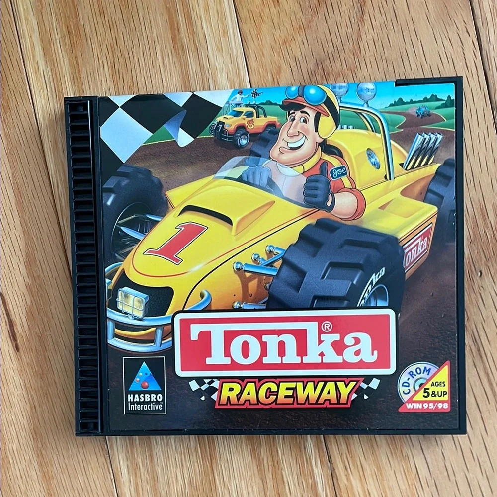 Vintage Tonka Raceway Video Game - Yellow